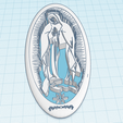 Virgin-Mary-medalion-1.png Virgin Mary icon, Mother of God, Our Lady of Fatima Miracle, medalion, Christian gift, spiritual wall art decor, keychain