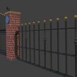 electric_gates_render10.jpg Electric Gates 3D Model