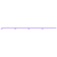 Middle 96mm.stl Clôture diagonale pour le modélisme ferroviaire