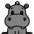 Hipopotamo.png Conjunto 7 porta-chaves animais