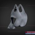 Persona_5_Panther_Mask_3d_print_model_07.jpg Persona 5 Panther Mask - Anime Cosplay Mask - Halloween Costume