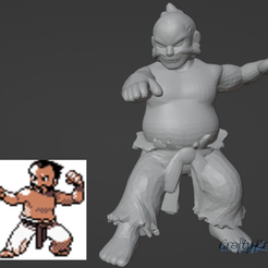 1.png 3D-Datei Turnhallenleiter Chuck・Vorlage für 3D-Druck zum herunterladen