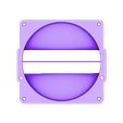 80mm_fan_adapter_v8.stl Fluval Flex Aquarium Cooler / Cooling Fan 80mm