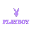 playboy_logo_obj.obj Playboy logo
