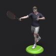 Preview_19.jpg Roger Federer 3D Printable 3