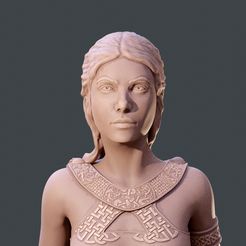 queen-blender-render-4.jpg Download STL file Celtic Queen • 3D printing design, laughingskullmodels