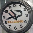 3.jpg PALERMO WALL CLOCK FOR 3D PRINTER MULTICOLOUR