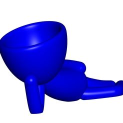 Vaso_10_azul_1.jpg Free STL file JARRÓN MACETA ROBERT 10 - VASE FLOWERPOT ROBERT 10・3D printing design to download