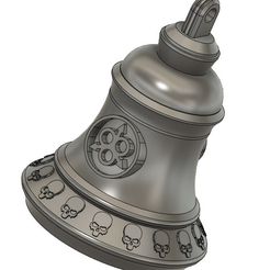 Nurgle_Bell.jpg Fichier STL gratuit Cloche du dieu de la peste / STL STP F3D・Design pour impression 3D à télécharger