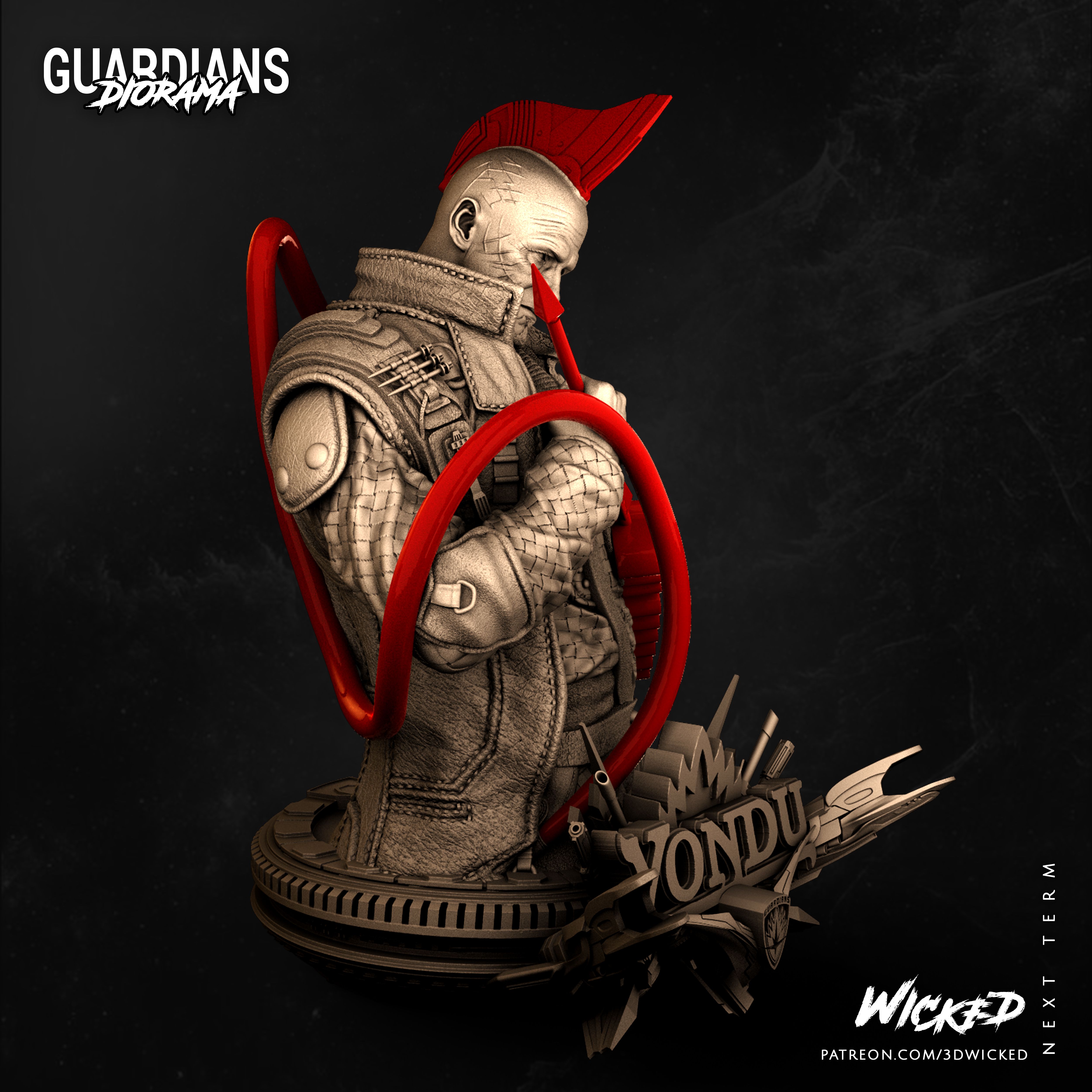 092621-Wicked-September-term-promo-02.jpg Download file Wicked Marvel Yondu Bust: Tested and ready for 3d printing • 3D printer model, Wicked