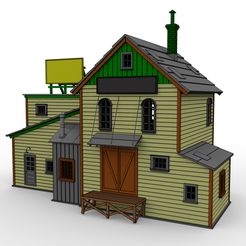 2.jpg STL-Datei Werkzeugbau Diorama im Maßstab 1 87・3D-druckbares Modell zum Herunterladen