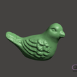 LittleBird.PNG Little Bird Sculpture (3D Scan)