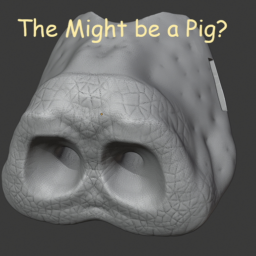 Untitled 1.png Download free STL file Halloween Animal Nose Pack! • 3D printing design, DFB93