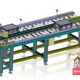 industrial-3D-model-Roller-chain-conveyor6.jpg industrial 3D model Roller chain conveyor