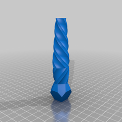 scaled_facet_body_test.png Free 3D file Crazy Shaped Fountain Pen・Design to download and 3D print