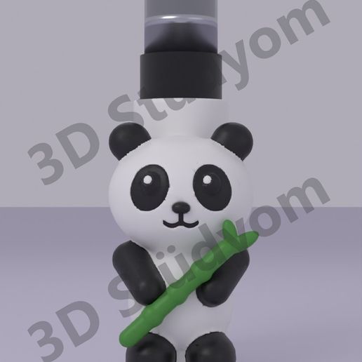 Clipper Lighter Sleeve – Panda · Clipper Çakmak Kılıfı