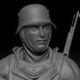 6.jpg German Soldier and Dog Bust