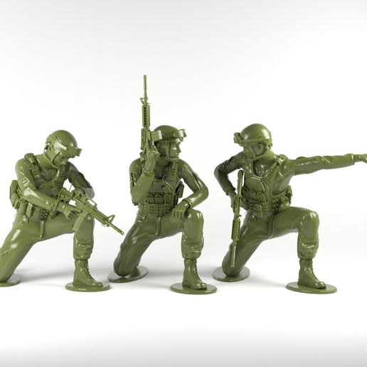 🔫 Kit de soldados de juguete 