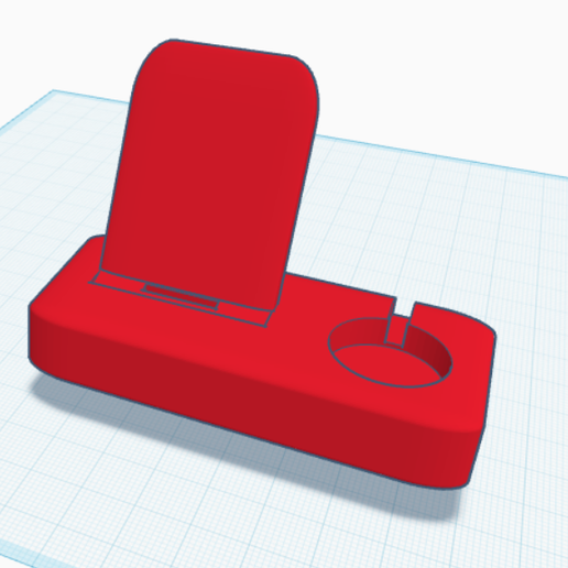 Phone & Apple Watch Stand