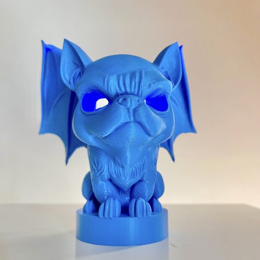Gargoyle Frenchie Tea Light
