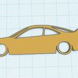 Web-capture_23-11-2023_131157_www.tinkercad.com.jpeg Integra DC2 Type-R Silhouette Keyring