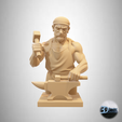 Slayt1.png Blacksmith Statue Bust