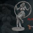 GUERRERA-DESNUDA-ALIS.jpg NUDE WARRIOR FOR TABLETOP ROLE PLAYING GAMES