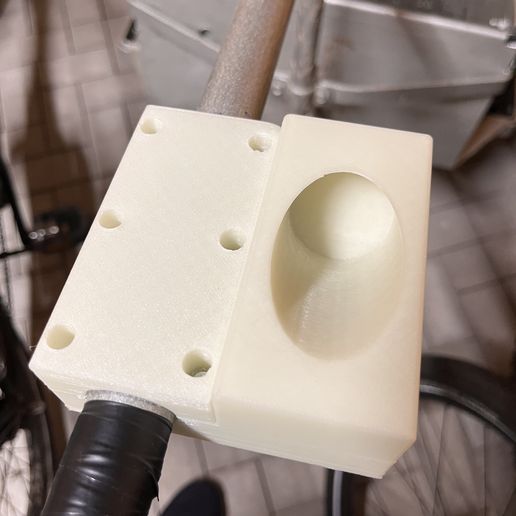 IMG_0440.jpeg Moped bicycle trailer plug holder MKH Simson