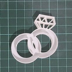 Anillo solo.jpeg Archivo STL Anillo de bodas - weddings rings - boda - sortijas・Diseño imprimible en 3D para descargar