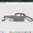 Screenshot-57319.png 1939 Cadillac Series 61 Coupe 1/24 scale car model hollow body shell, scalable as needed, 3d print in resin or fdm, stl file