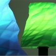 2_I56YJASJHS.jpg Free STL file Facet Table Lamp・3D printing idea to download