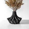 untitled-2867.jpg The Arkan Short Vase, Modern and Unique Home Decor for Dried and Preserved Flower Arrangement
