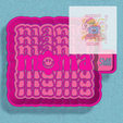 Mama-Smiley-Face-Daisy-Retro.png Mama Smiley Face Daisy Retro Mold Housing