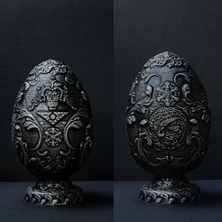 IMG_20200410_113205.jpg STL-Datei "Fabergé" Egg kostenlos・3D-Druck-Vorlage zum herunterladen, SADDEXdesign