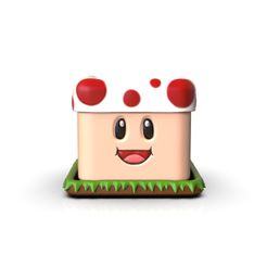 Toad.48.jpg Archivo STL Maceta Toad Pot Mario Bros・Objeto de impresión 3D para descargar