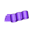 Completed STI vent Triple Guage 52mm.stl Triple 52mm Gauge Holder for Subaru Impreza WRX/STI (2015-Present)