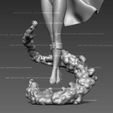 powergirl11.jpg Power Girl Fan Art Statue 3d Printable
