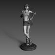 tifa1.jpg Tifa Lockhart Final Fantasy VII Fanart Statue 3d Printable
