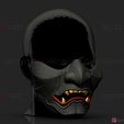 001l.jpg Ghost Of Tsushima - The Sakai Mask - Samurai Cosplay Mask