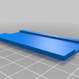 80x40mm_Adapter.png Impetus/Sword and Spear/To the Strongest! 80x40mm base adapter w/ 2 40x20mm base slots