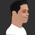 47.jpg Pete Davidson bust ready for full color 3D printing