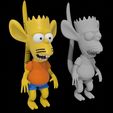 1.jpg Bart Simpson rat boy 3D printable model cartoon print 3D print model