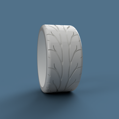 StreetTire-1-F.png American Model Products 1:24 Scale 18x11in Street Tire for Scale Modeling