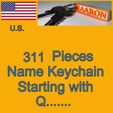headerq.jpg US NAMES KEYCHAINS STARTING WITH Q