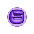 Toaster_A 2.stl Tostadora Triste y Enfadada Dejando Caer la Tostada Quemada STL Divertido Modelo de Impresión 3D Decoración de Cocina y Figurita de Dibujos Animados