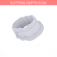 Plaque_1~1in-cookiecutter-only2.png Plaque #1 Cookie Cutter 1in / 2.5cm