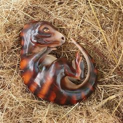 Baby Dinosaur - Sleeping