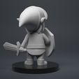 Link_backView_Clay.0002.jpg Link The Legend Of Zelda Firgure