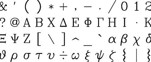 timesg_display_large.jpg Hershey Fonts in SVG