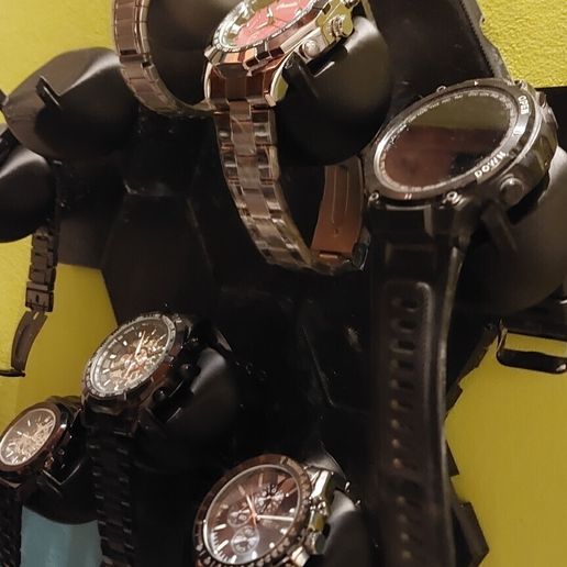 Modular Wall-Mounted Watch Display System